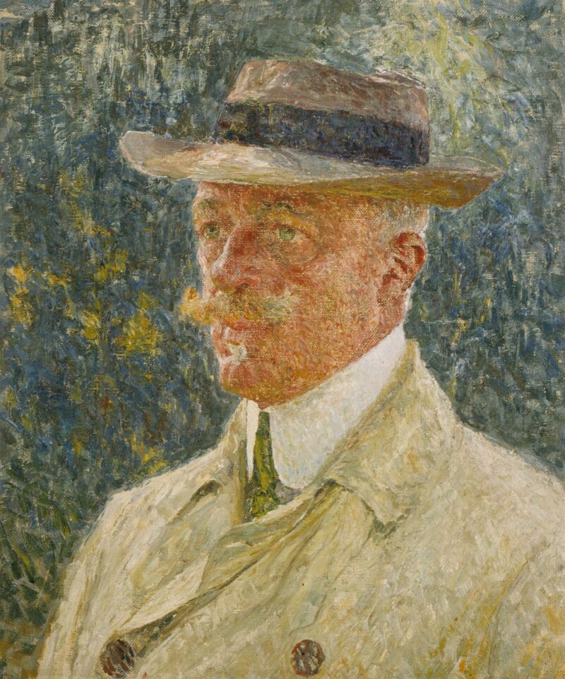 Portret van de schrijver Cyriel Buysse - collectie mudel